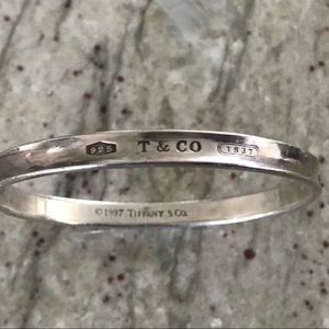 Tiffany & Co 1837 bangle